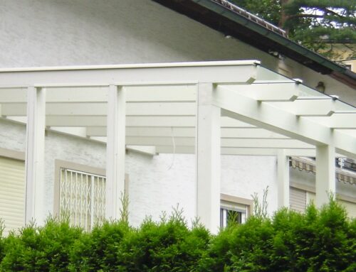 Glasdach – Terassenüberdachung aus Glas